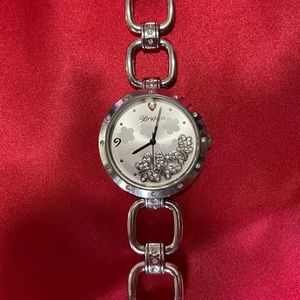 Brighton Varna Butterfly watch with rhinestones.